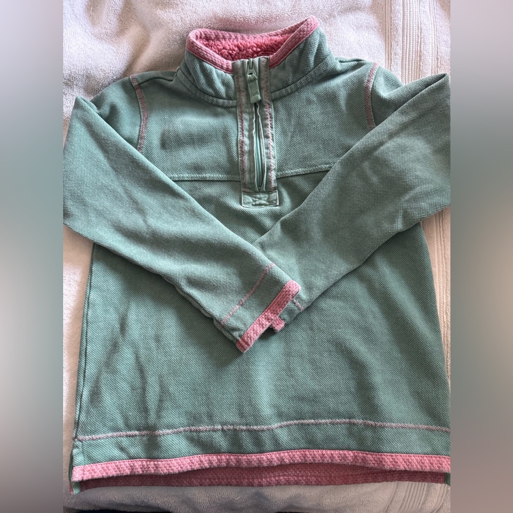 Kids Green Pullover Shirt
